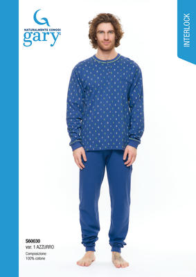 PIGIAMA UOMO M/L S60030 Ingrosso Intimo Tellini S.r.l.